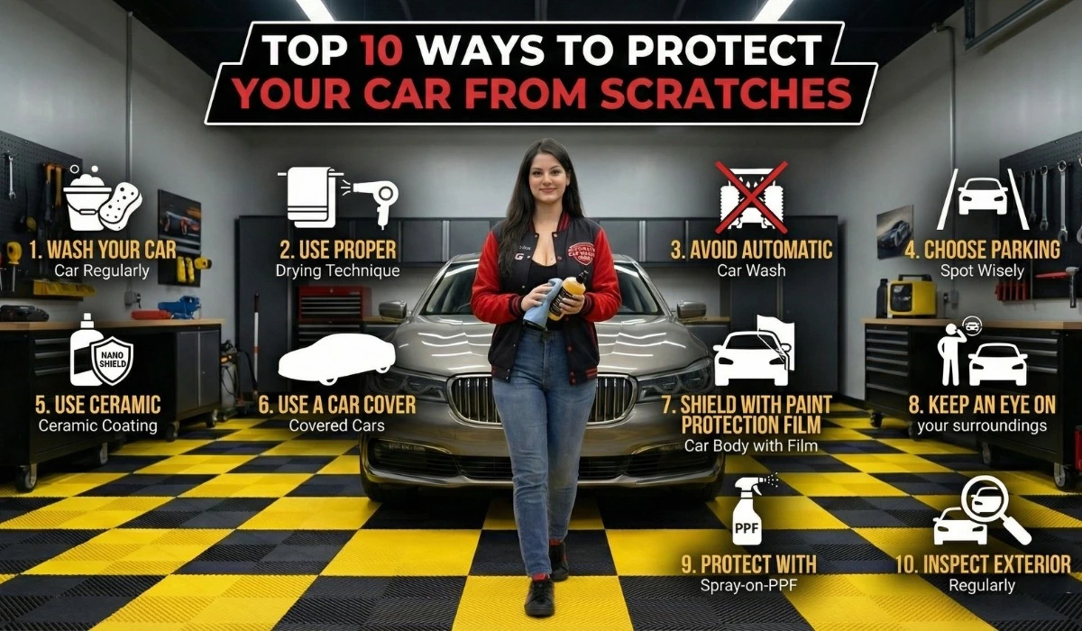 Top 10 Ways to Protect your Car from Scratches | Best Solution