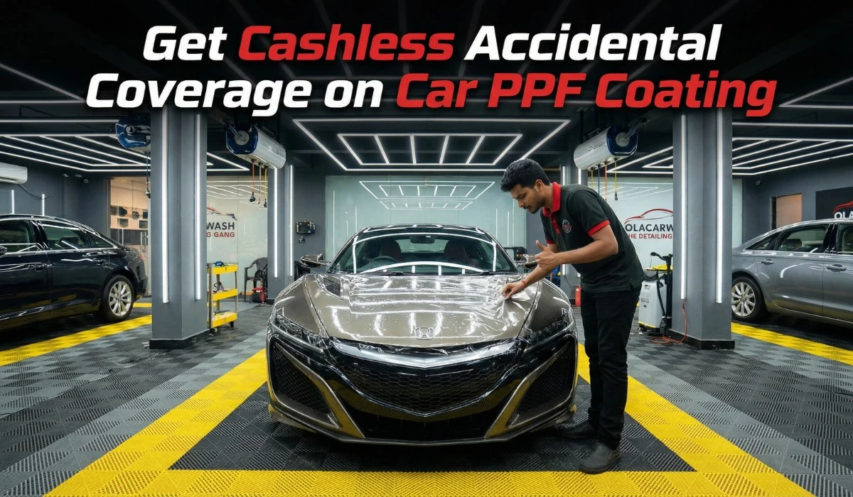 Get Cashless Accidental Coverage on Car PPF Coating