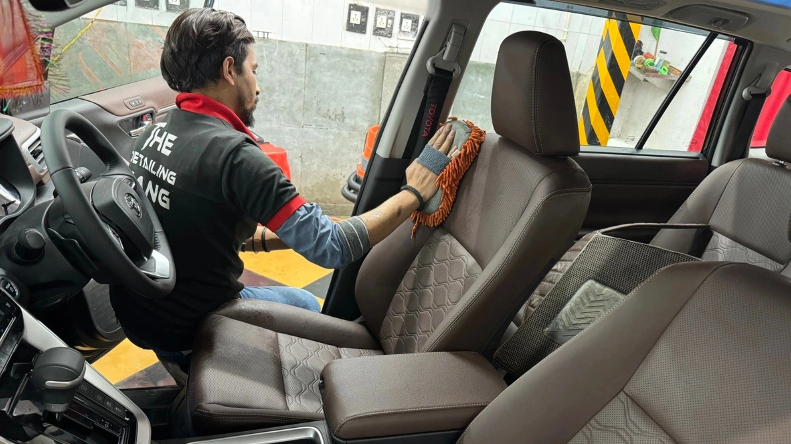 car seat dry cleaning