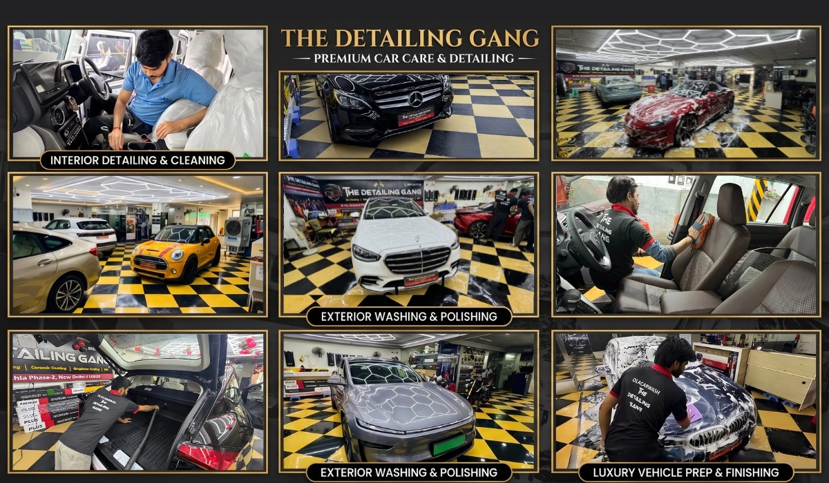professional car washing service in DELHI