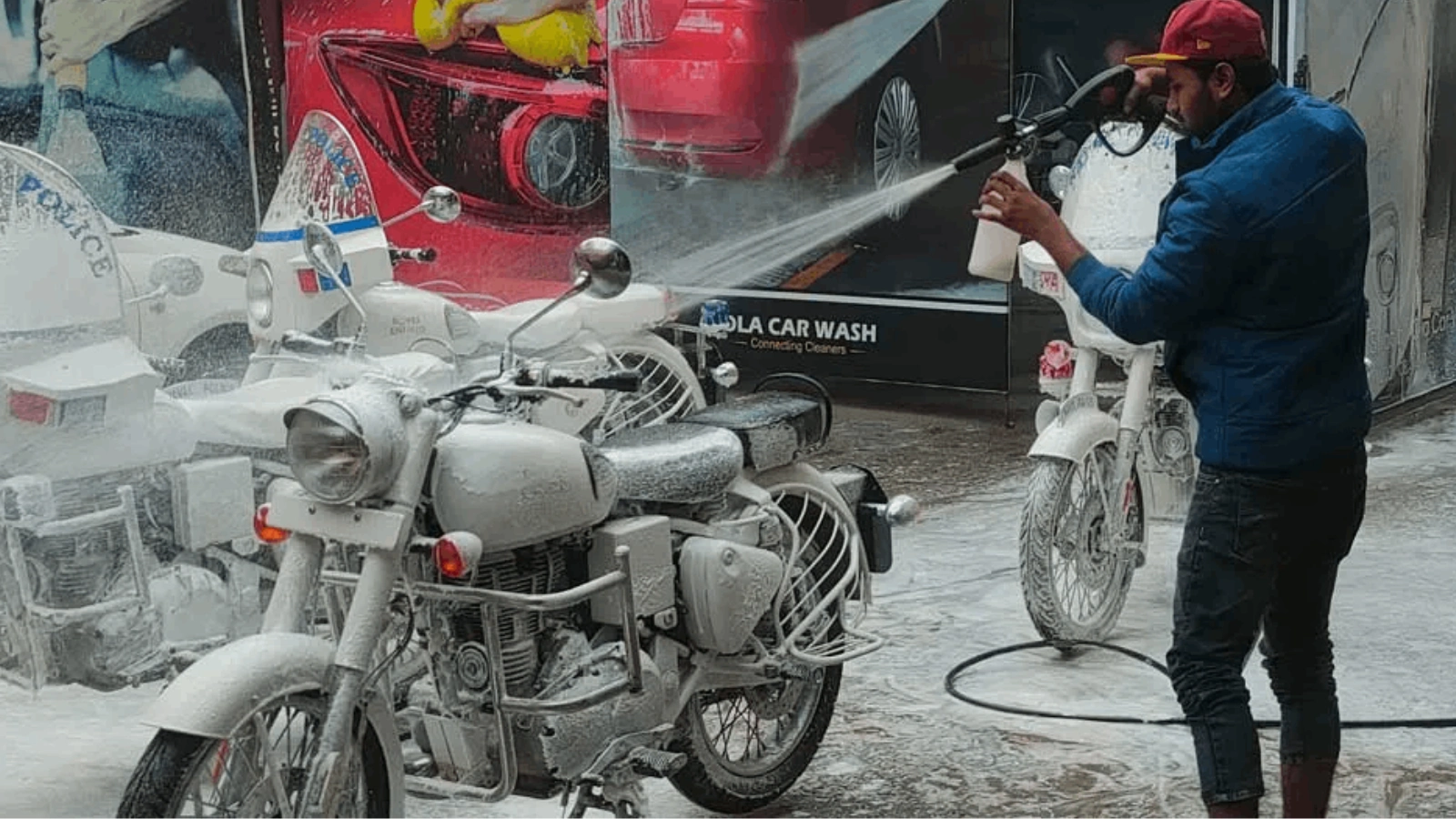 steam car washing center near me