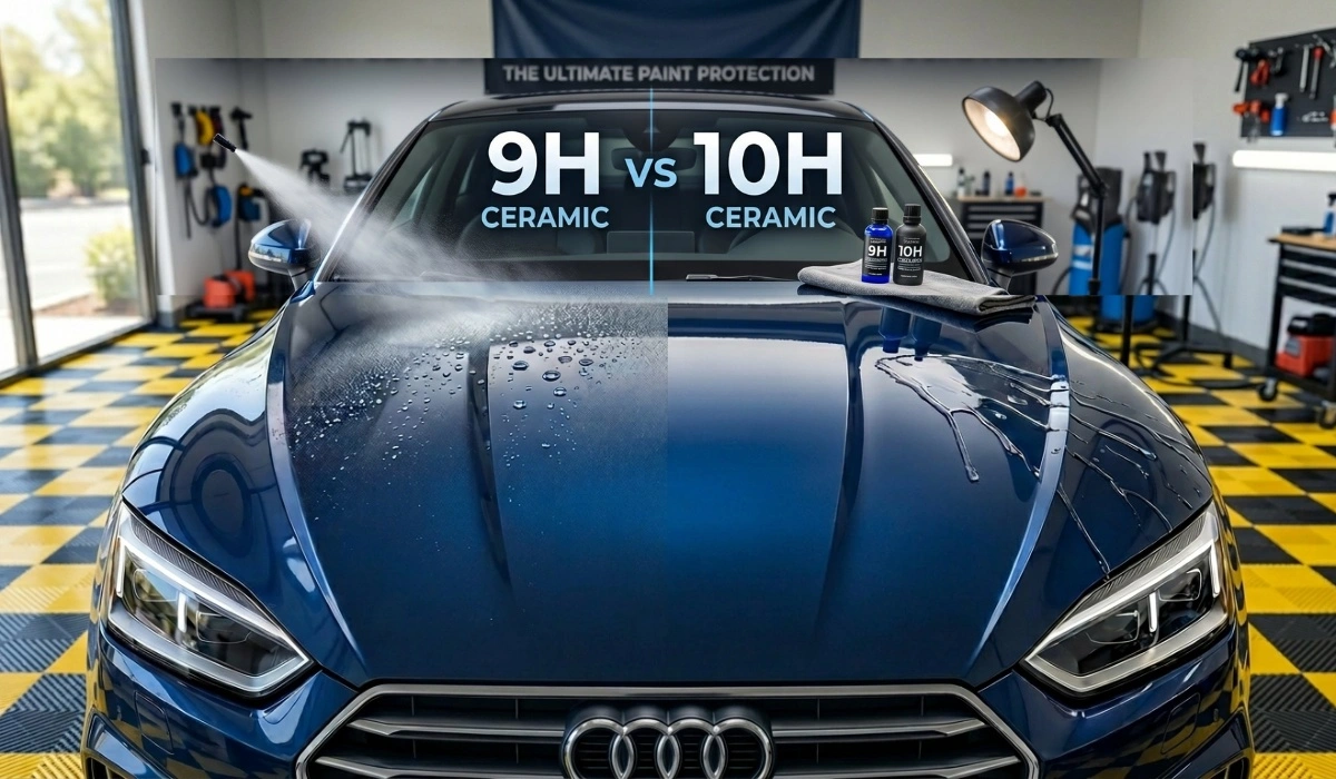 Difference Between 9H and 10H Ceramic Coating