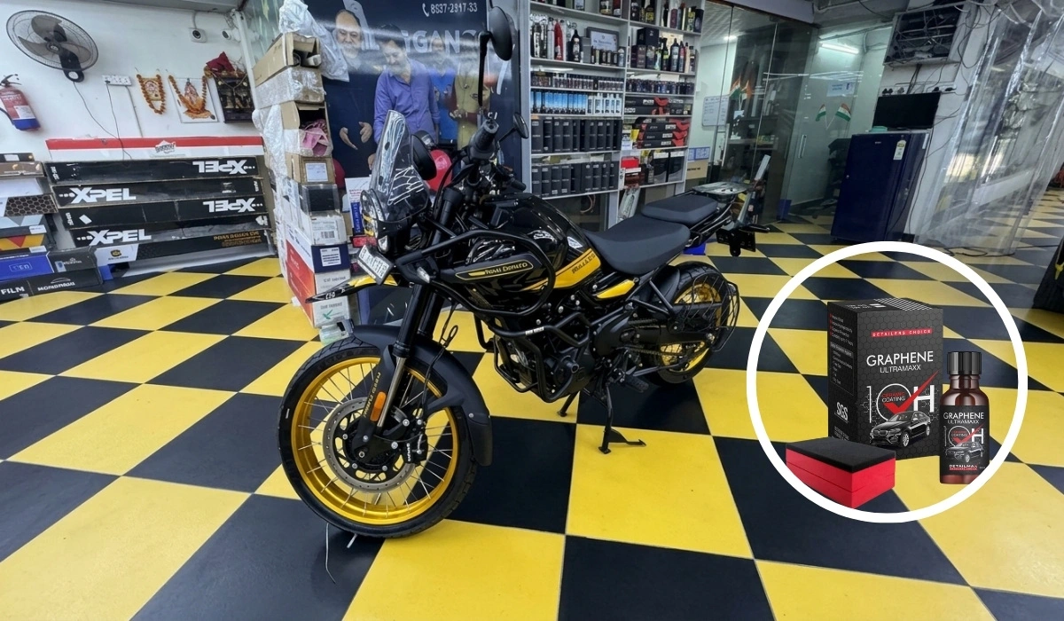 Graphene Ceramic Coating for Bikes in India
