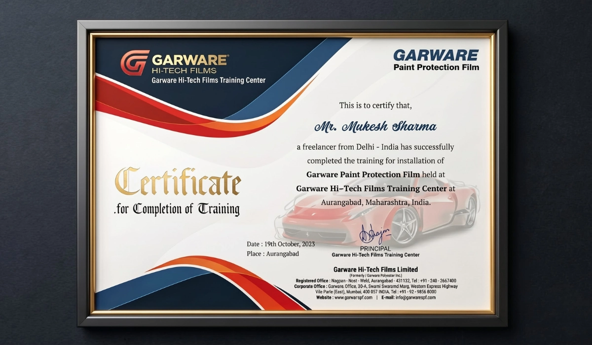 Garware White PPF price near me