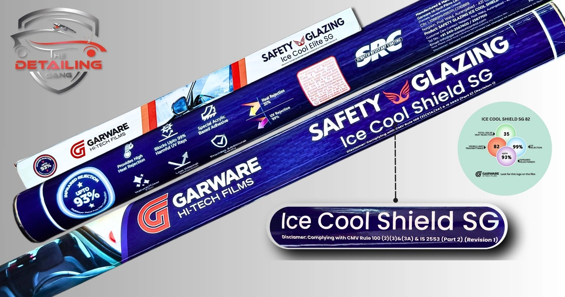 Garware Ice Cool Safety Glazing