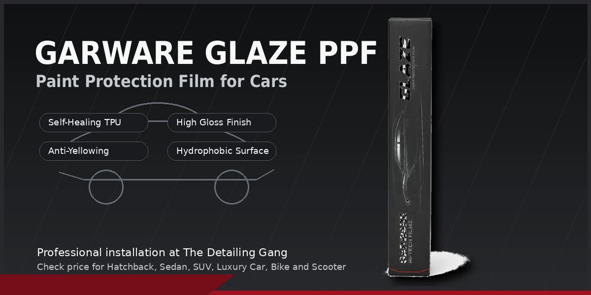 Garware Glaze paint protection film for cars near me in Delhi India