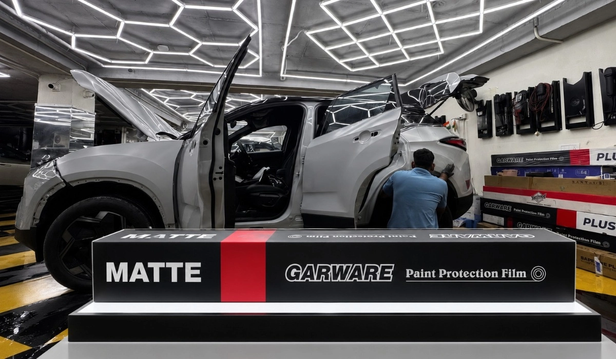 Garware PPF installation on Tata Safari