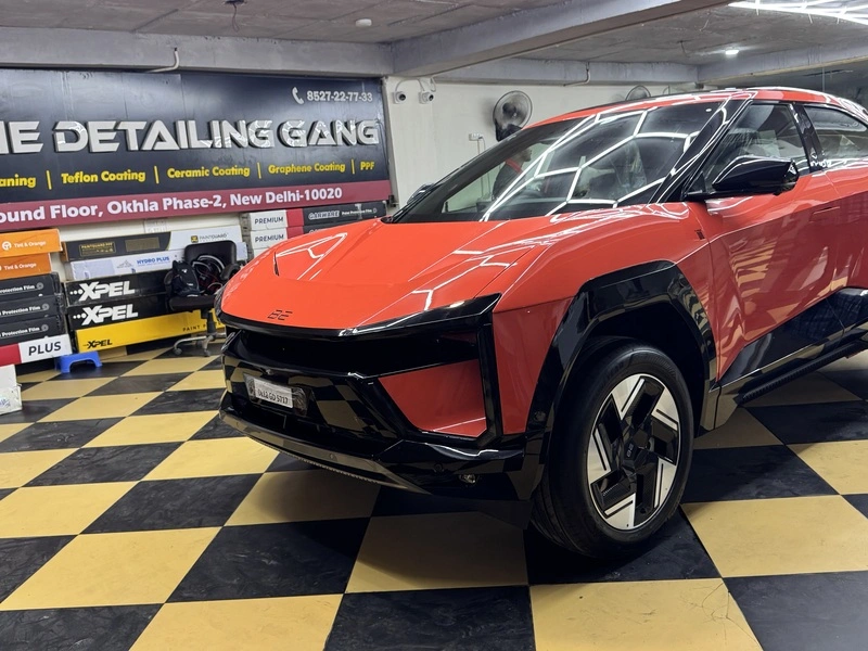 Ceramic Coating Application at The Detailing Gang, Okhla-Delhi