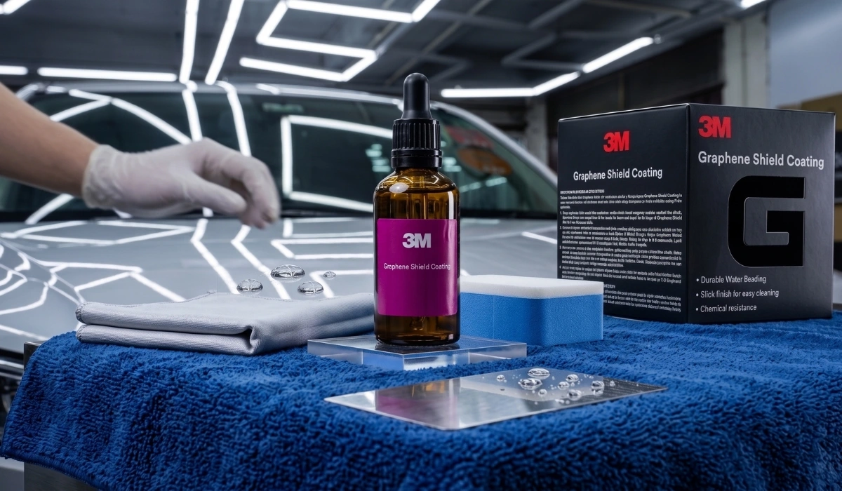 Applying Graphene Coating on Car