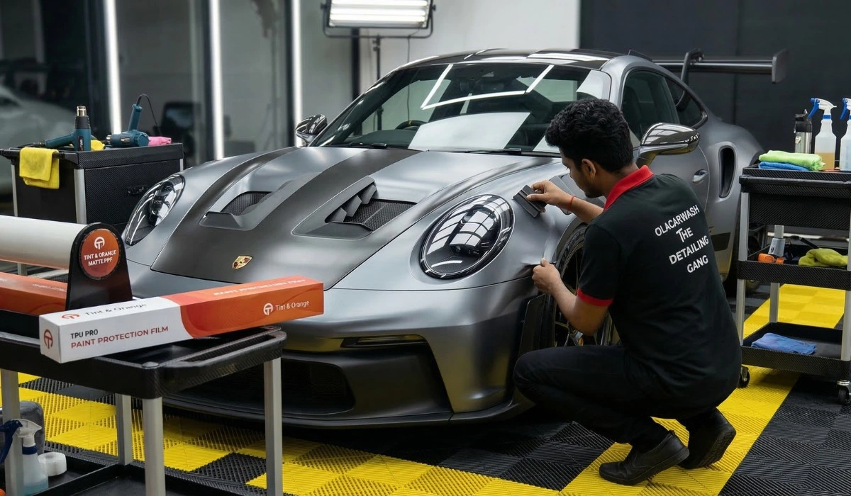 Tint & Orange-Matte PPF price near me