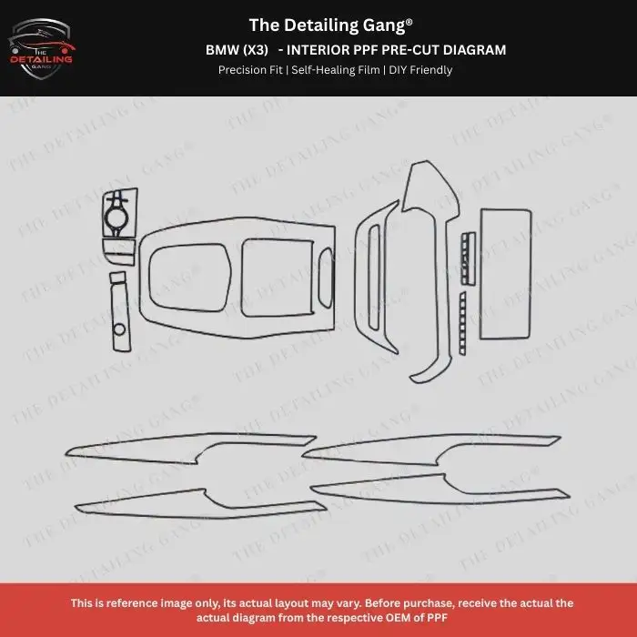 Pre-Cut PPF Protection for Pre Cut PPF for BMW X3 Interior in South Delhi