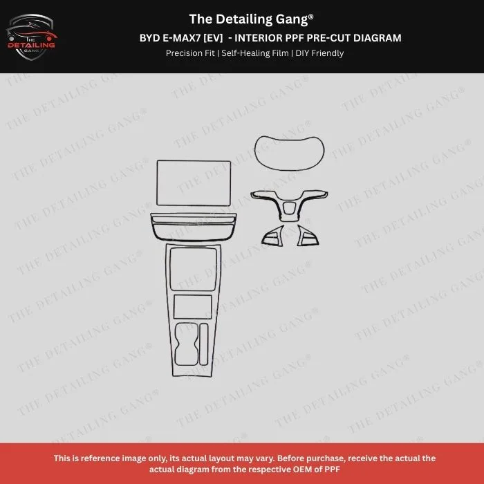 Pre-Cut PPF Protection for Interior Pre Cut PPF Kit for BYD E Max 7 EV Interior in South Delhi