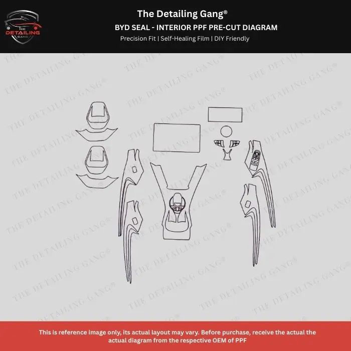 Pre-Cut PPF Protection for Interior Pre Cut PPF Kit for BYD Seal Interior in South Delhi