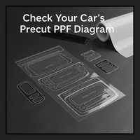 Car wise Precut PPF Diagram