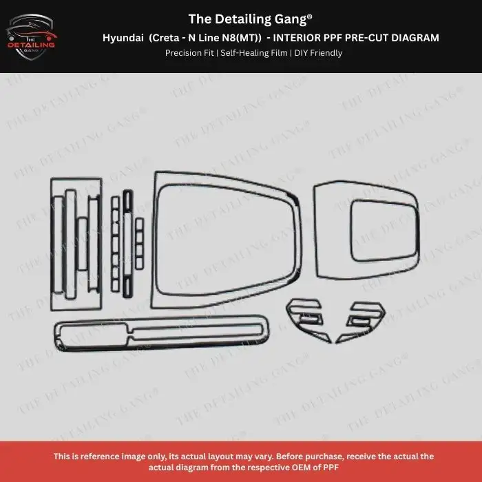 Pre-Cut PPF Protection for Pre Cut PPF for Hyundai Creta N Line N8 (MT) Interior in South Delhi