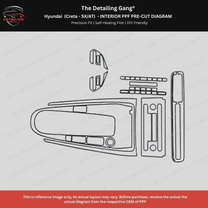 Pre-Cut PPF Protection for Pre Cut PPF for Hyundai Creta SX (AT) Interior in South Delhi