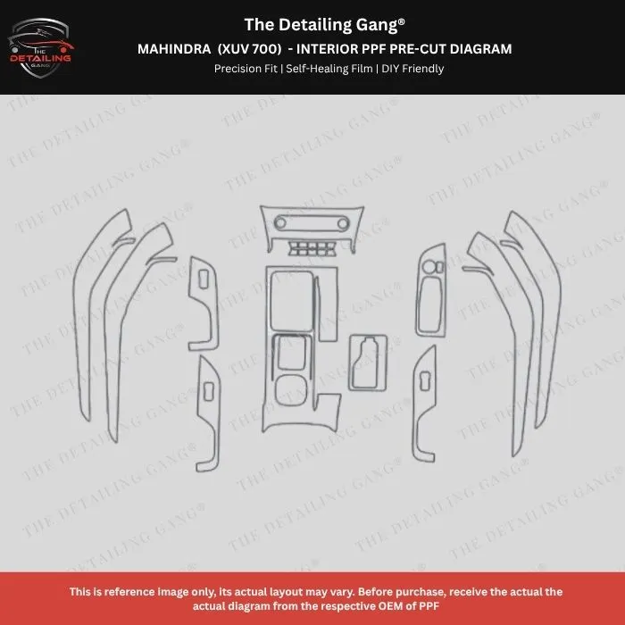 Pre-Cut PPF Protection for Best Interior PPF for XUV 700 Handbrake AT Interior in South Delhi