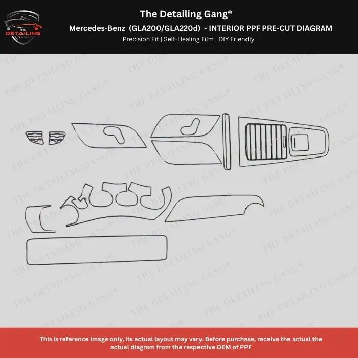 Pre-Cut PPF Protection for Pre Cut PPF for Mercedes-Benz GLA Interior in South Delhi