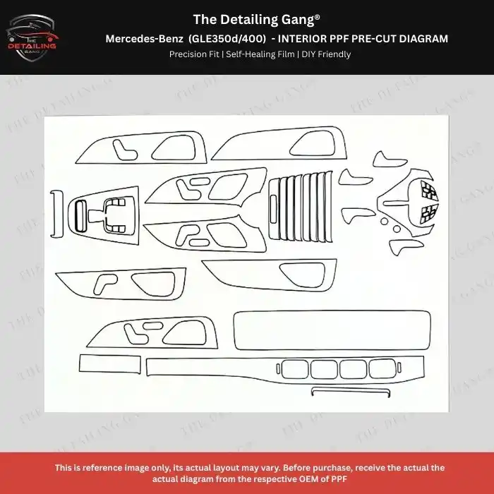 Pre-Cut PPF Protection for Pre Cut PPF for Mercedes-Benz GLE AT Interior in South Delhi