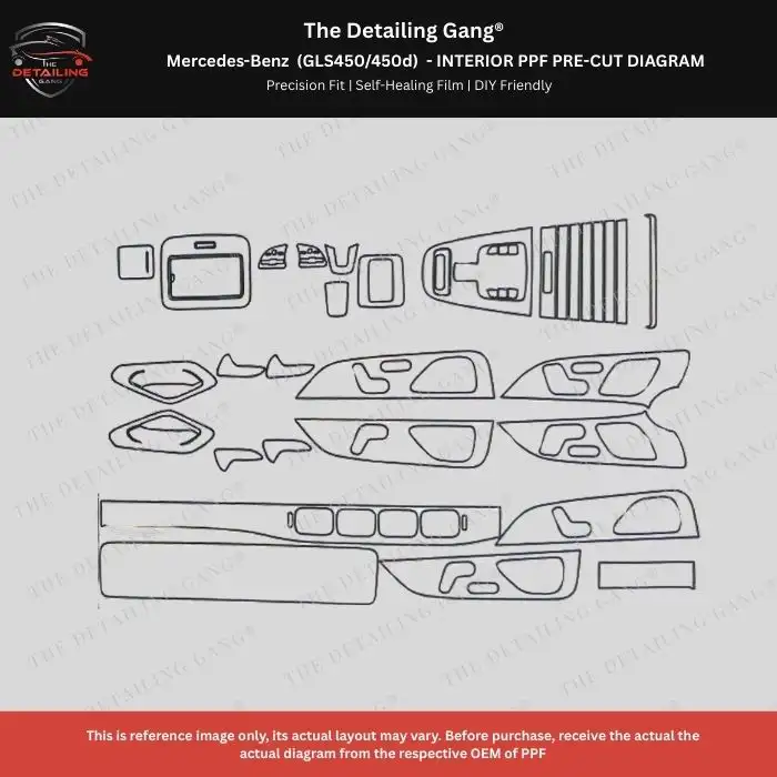Pre-Cut PPF Protection for Pre Cut PPF for Mercedes-Benz GLS Interior in South Delhi