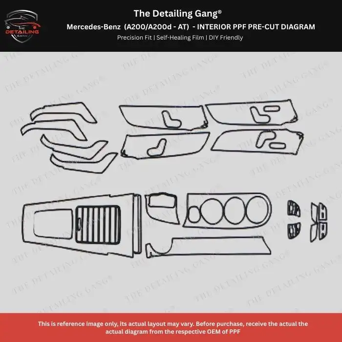 Pre-Cut PPF Protection for Pre Cut PPF for Mercedes-Benz AT Interior in South Delhi