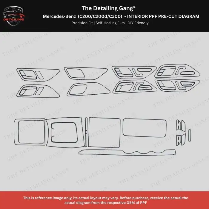 Pre-Cut PPF Protection for Pre Cut PPF for Mercedes-Benz C200 AT Interior in South Delhi