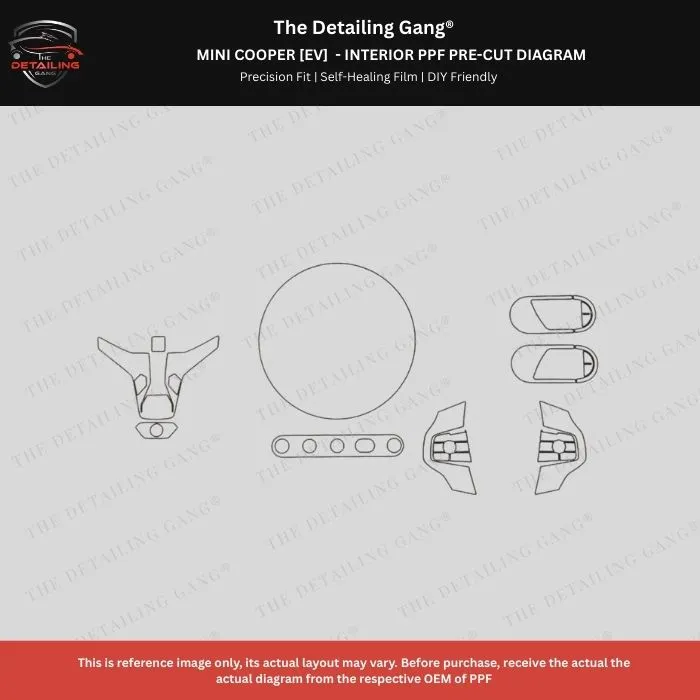 Pre-Cut PPF Protection for Interior Pre Cut PPF Kit for MINI Cooper EV Interior in South Delhi