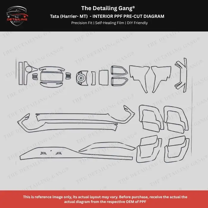 Pre-Cut PPF Protection for Pre Cut PPF for Tata Harrier Manual Interior in South Delhi