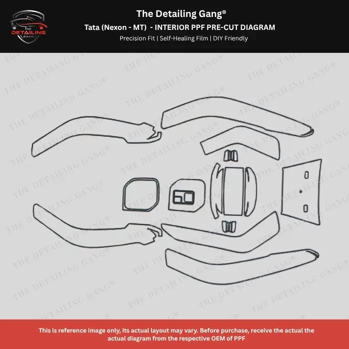 Pre-Cut PPF Protection for Precut PPF Tata Nexon Manual Interior in South Delhi
