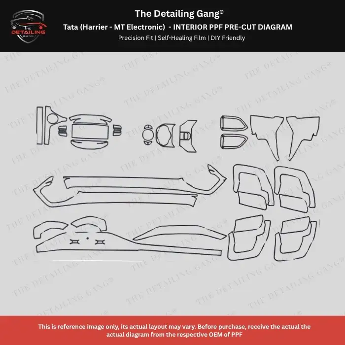Pre-Cut PPF Protection for Tata Harrier Interior PPF Kit MT Electronic Interior in South Delhi