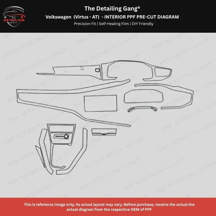 Pre-Cut PPF Protection for Interior PPF for Volkswagen Virtus Automatic Interior in South Delhi