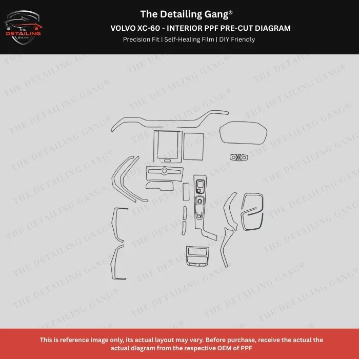 Pre-Cut PPF Protection for Interior Pre Cut PPF Kit for Volvo XC60 Interior in South Delhi