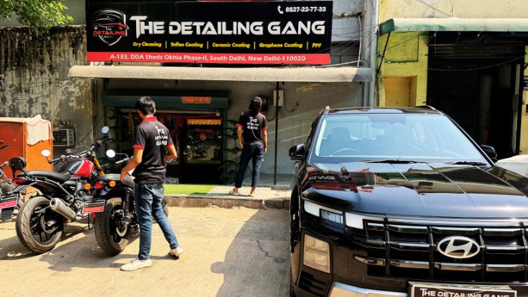 thedetailing bike studio wash near me