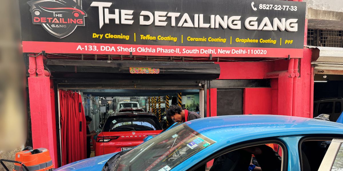 the detailing gang studio for car smell removal